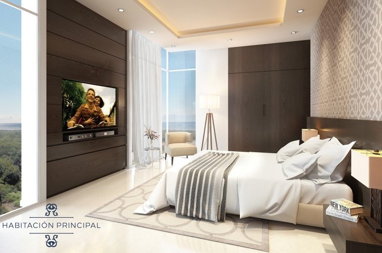 Santa María: Apto de 381 m², 3 Recámaras + Den, Acabados de Lujo, Línea Blanca