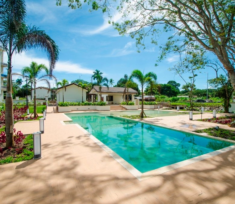 River Valley, Panamá Pacífico: Amoblado, Apartamento de 2 Recámaras con Área Social