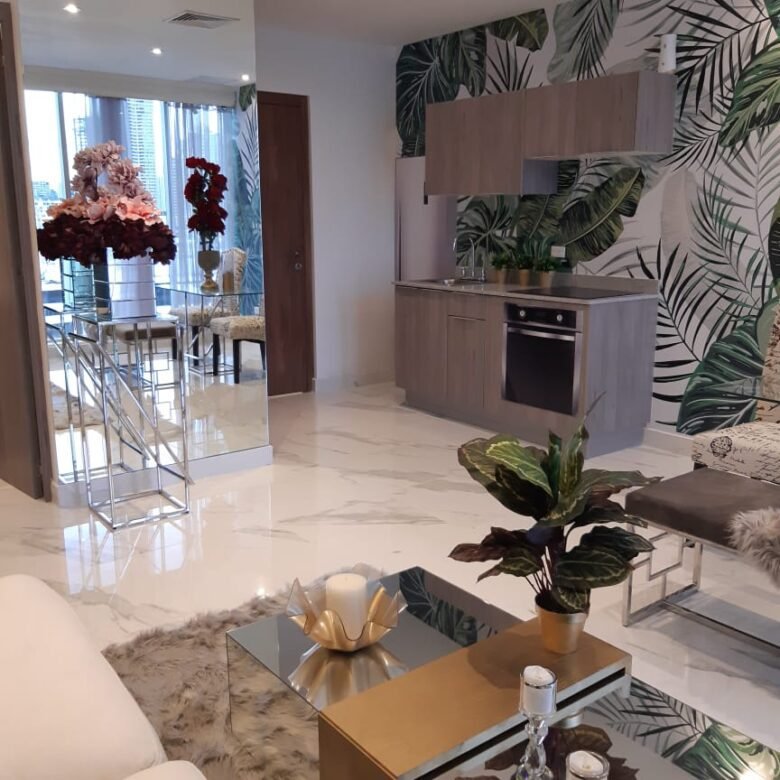 Obarrio, Area Bancaria: Apartamento con Co – Working, Cerca Estación del Metro