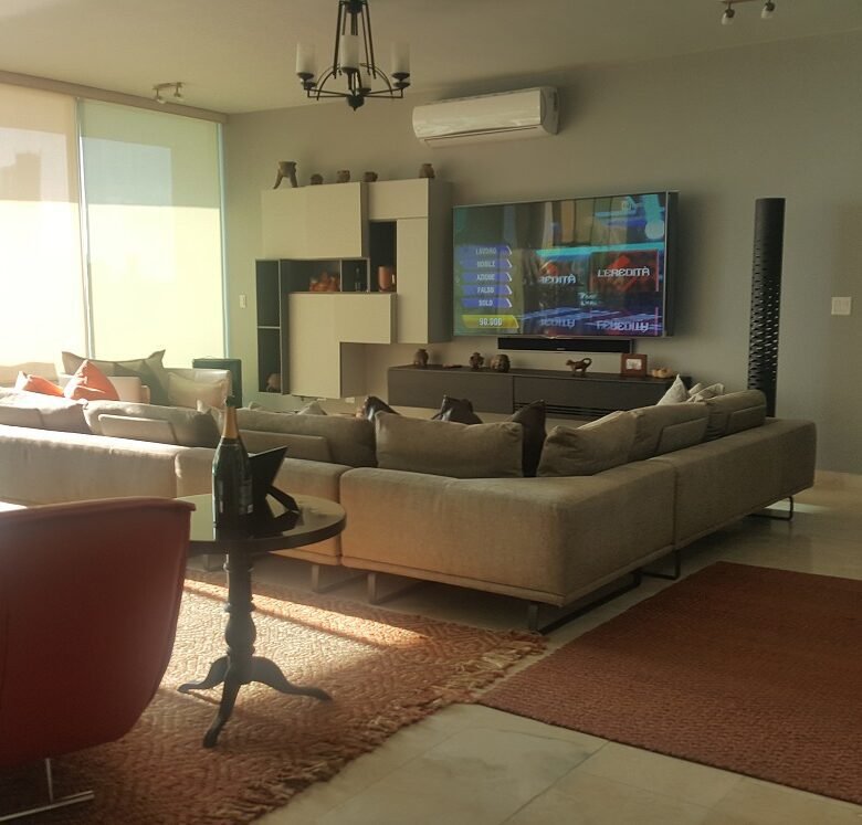 Punta Pacifica – Aquamare: Amoblado Completo, 356 m², 3 Recamaras, Piso Medio