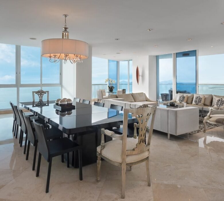 Paitilla Frente Al Mar: The Point, Amoblado, 500 m², 4 Habitaciones, 4.5 Baños
