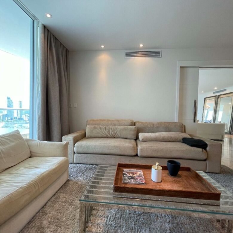 Paitilla Frente Al Mar: The Point, Amoblado, 500 m², 4 Habitaciones, 4.5 Baños