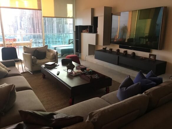 Punta Pacifica – Aquamare: Amoblado Completo, 356 m², 3 Recamaras, Piso Medio