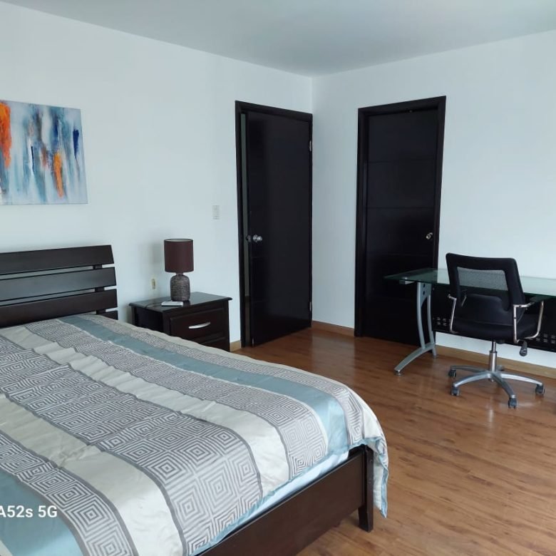 Ave Balboa, Bayfront: Amoblado, 1 Habitación, 1.5 Baño, Terraza, posibilidad de convertir a 2 recámaras