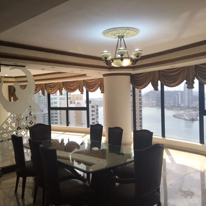 Paitilla: Torre de Lujo – Platinum, Apartamento de 350 m², 3 Recámaras, Piso Alto