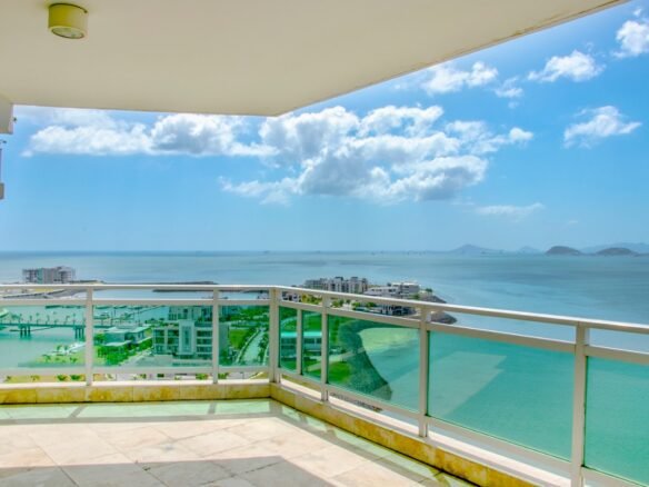 Punta Pacifica – Frente Al Mar: 445 m² Apto de Lujo, Bahia Pacifica, 3 Recamaras