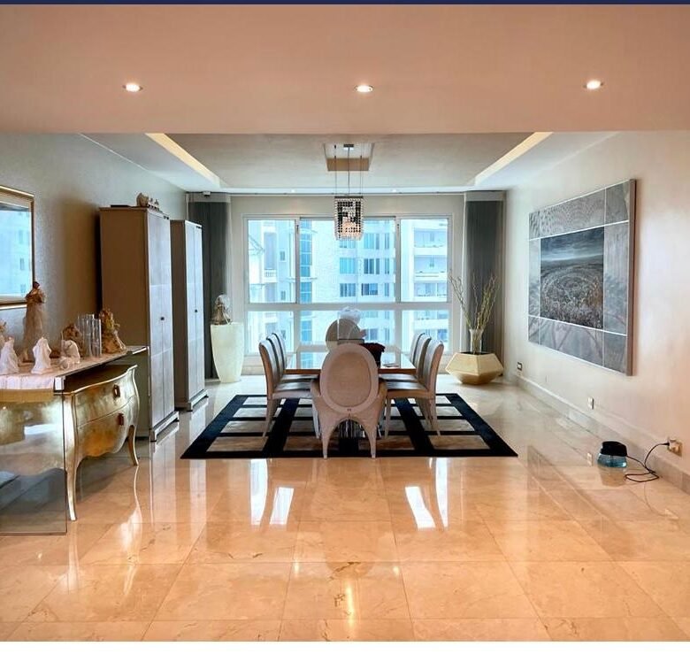 Viva Frente Al Mar, Venetian Tower, Amoblado Lujo: Punta Pacifica, Apto de 525 m²