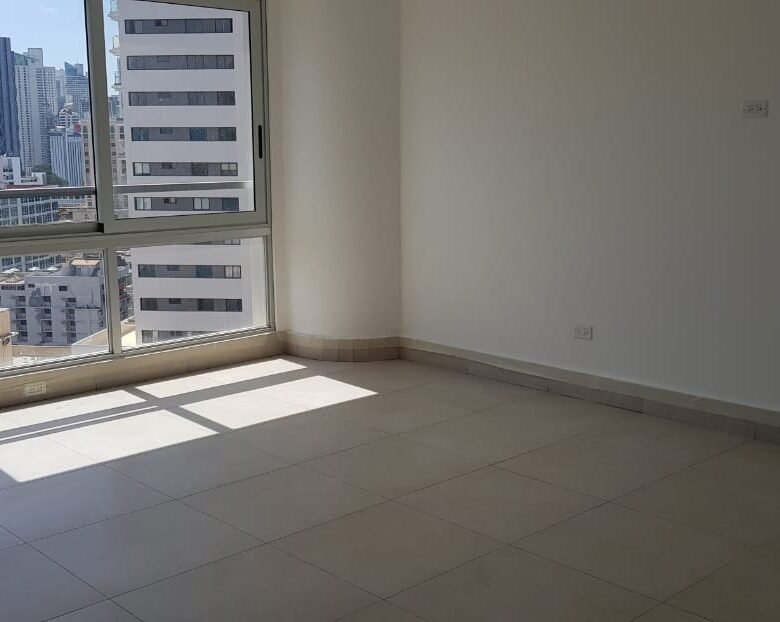 El Cangrejo: Luxor 300, Piso Alto, Semi – Amoblado, 169 m², 3 Recámaras + Cuarto y baño de empleada, Lb