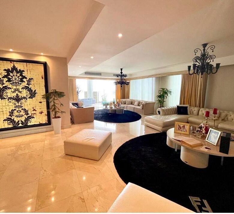 Viva Frente Al Mar, Venetian Tower, Amoblado Lujo: Punta Pacifica, Apto de 525 m²