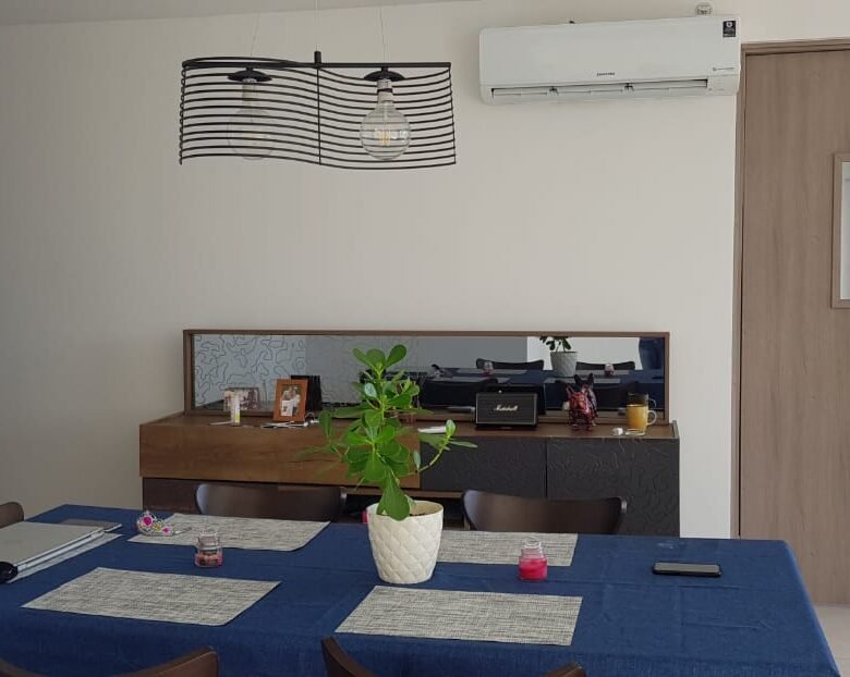 El Cangrejo: Luxor 300, Piso Alto, Semi – Amoblado, 169 m², 3 Recámaras + Cuarto y baño de empleada, Lb