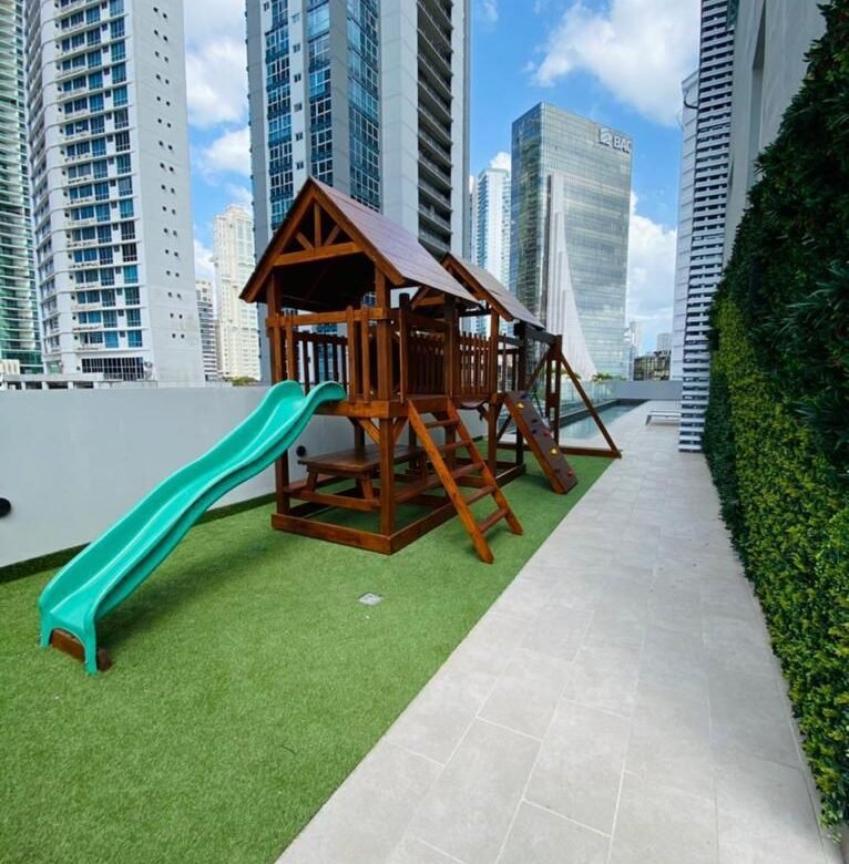 Bella Vista / Cinta Costera: Cerca Parque Urraca, Gv 43, Apto de 2 Recs, Lb