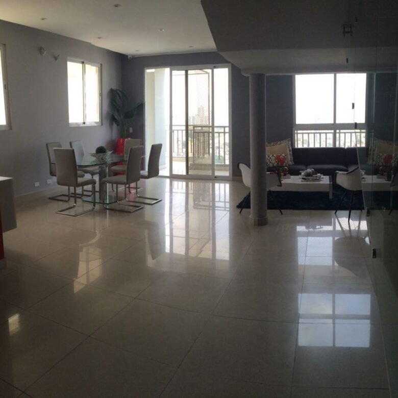 Obarrio: 234 m², Jr Pent House, 3 Habitaciones + Estudio, Linea Blanca