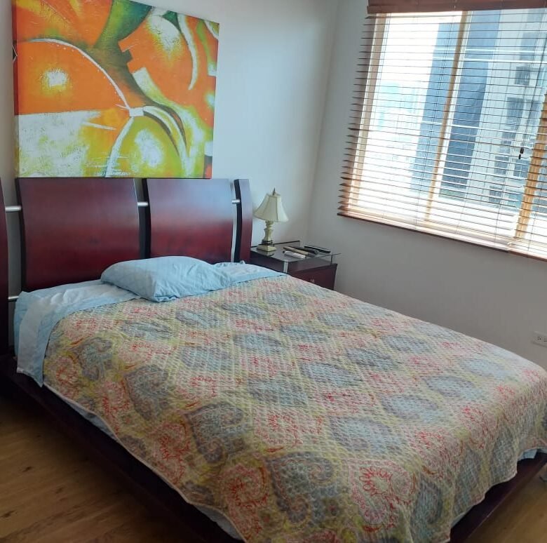 Obarrio – Sunrise: Amoblado, Apto de 3 Habitaciones + Cbe, 2 Baños, 2 Parking