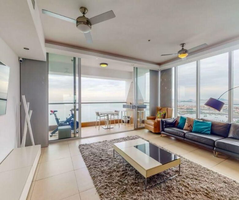 Viva con Elegancia, Ave Balboa, Frente Al Mar: Rivage Amoblado, Decorado Moderno