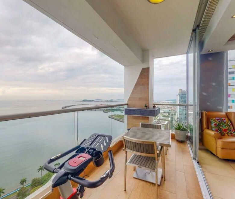 Viva con Elegancia, Ave Balboa, Frente Al Mar: Rivage Amoblado, Decorado Moderno