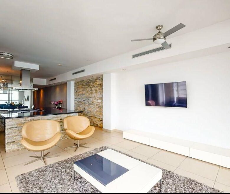 Viva con Elegancia, Ave Balboa, Frente Al Mar: Rivage Amoblado, Decorado Moderno