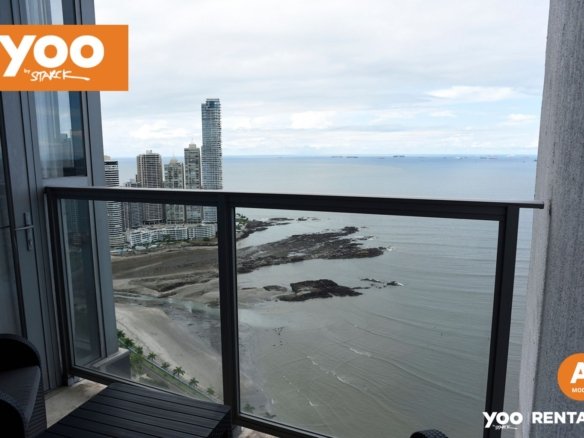Frente al Mar, Avenida Balboa, Yoo Tower: Apartamento Amoblado, Torre de Lujo