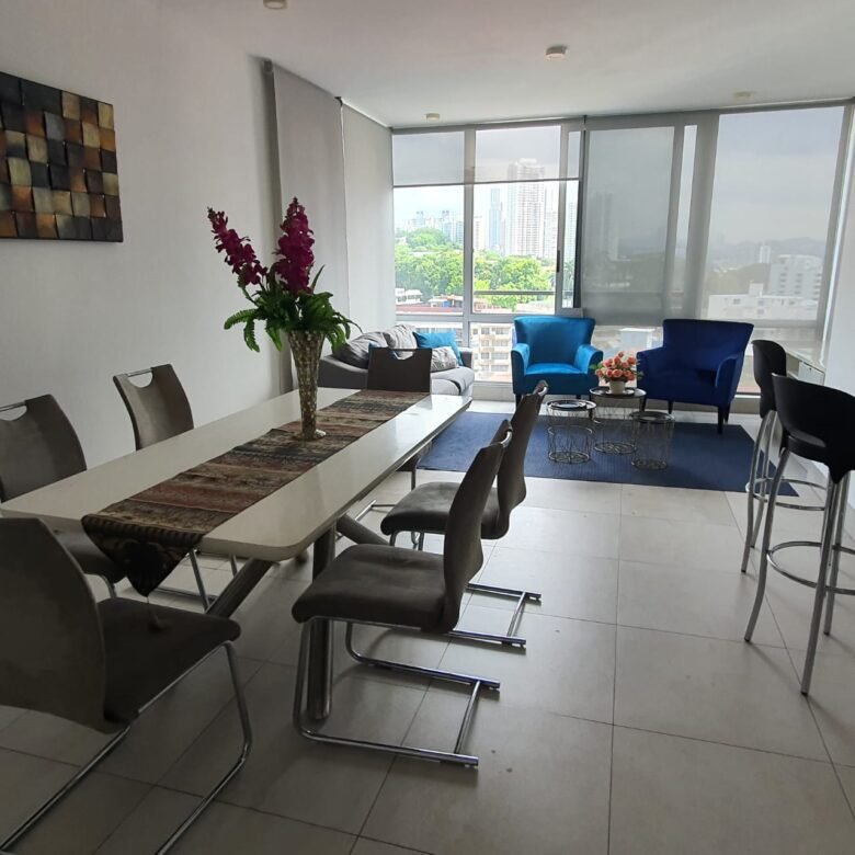 El Cangrejo: Luxor 300, Amoblado, Apartamento de 2 Habitaciones, Aire acondicionado Inverter