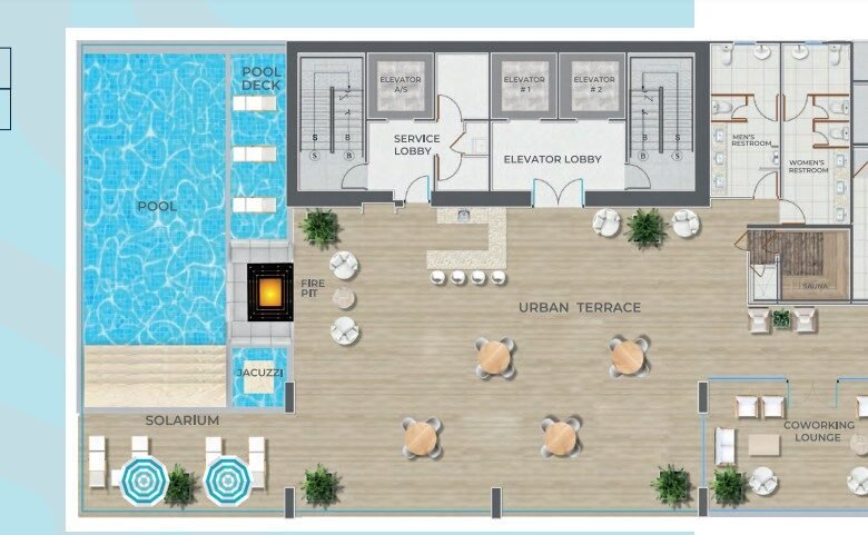 Viva en Calle Uruguay, Sector Rosa de la Ciudad: SeaSide House
