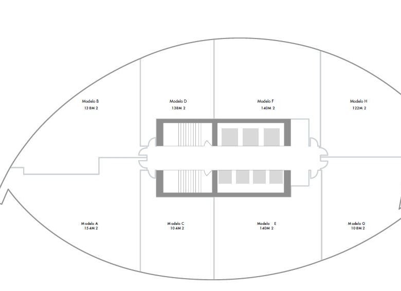 Costa del Este Financial Park: 887 m² de oficina