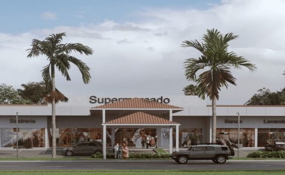 Chorrera, Entrada a Las Mendozas: Local Comercial en Plaza con Parkings
