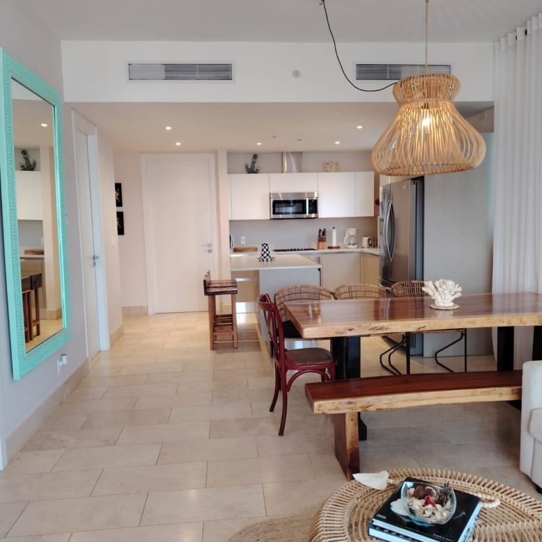 Buenaventura, Playa Farallón: Hermoso Apartamento de Playa, con Vista a Lago
