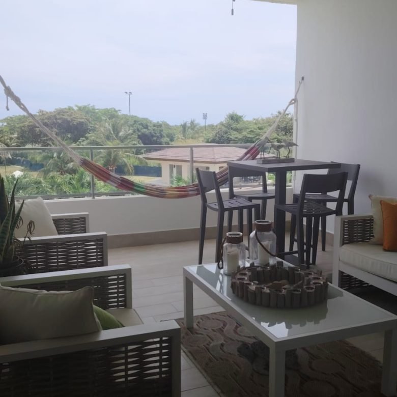 Casamar – Playa Riomar: Con Campo de Golf, Elegancia, y Frente a Playa, Amoblado