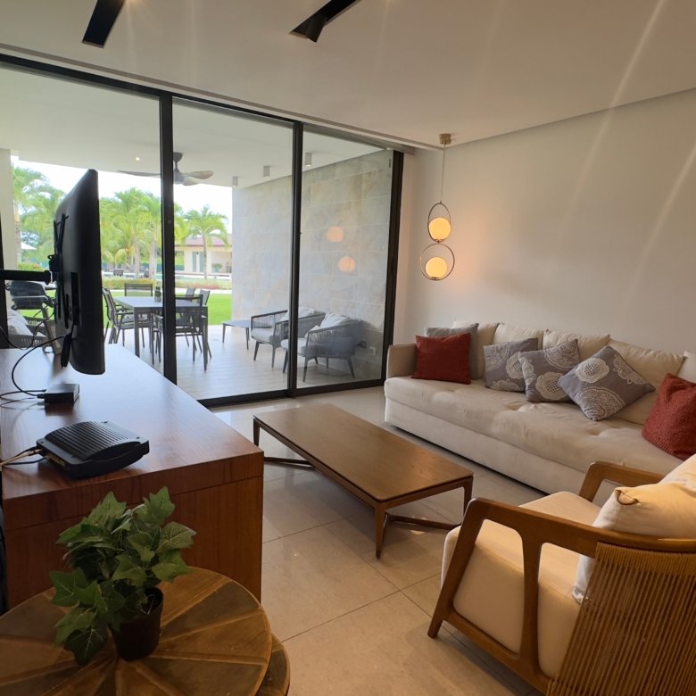 Casamar – exclusivo apartamento de Playa: Planta Baja con Terraza de 118m2