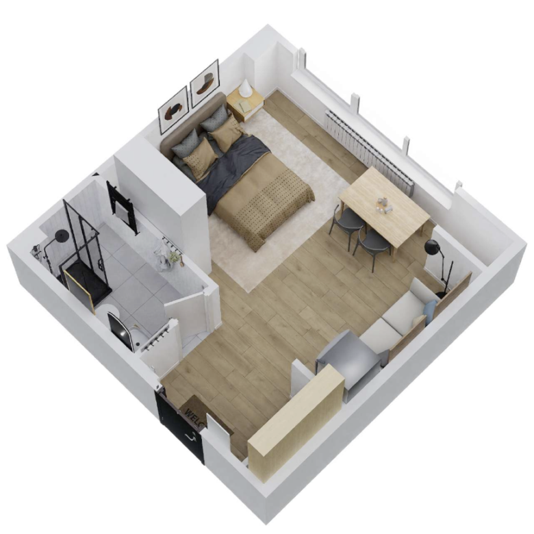 Apartamento Llave en Mano – Amoblado, en San Francisco: Airbnb-Friendly