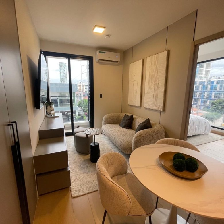 Apartamento Llave en Mano, Amoblado, Convertible a 2-recamaras: San Francisco, airbnb-friendly