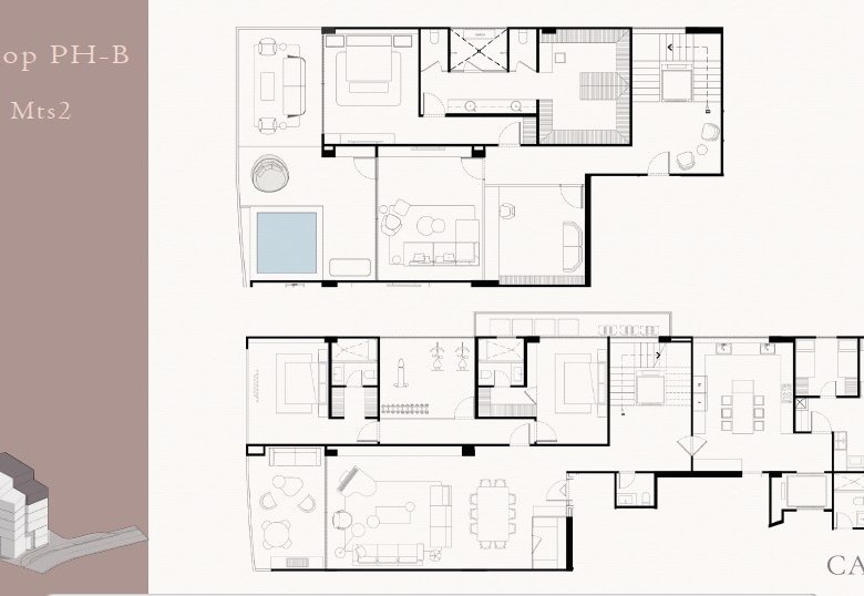 Ocean Reef – Casa 55 by Boffi: Solo 8 residencias de lujo, RoofTop Pent-House