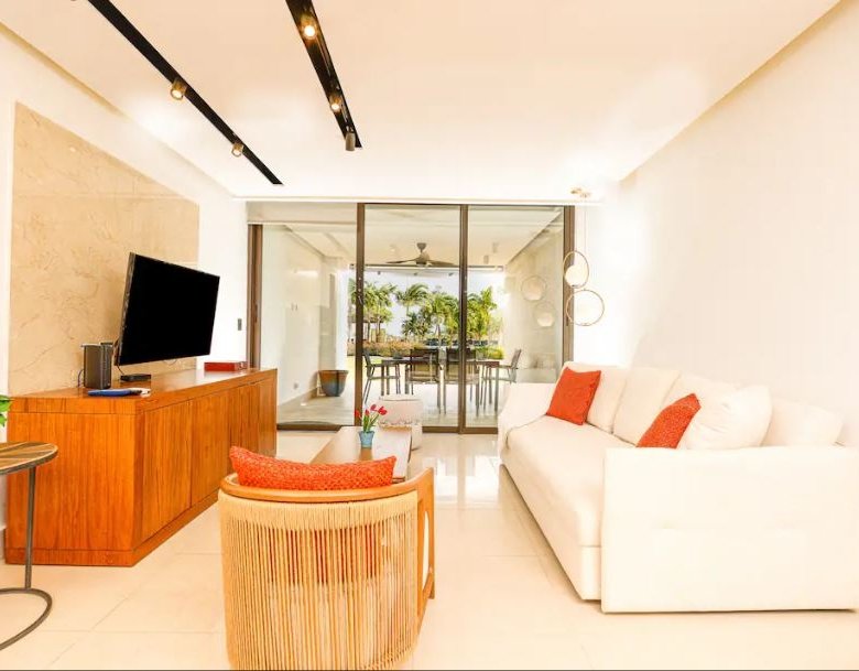 Casamar – exclusivo apartamento de Playa: Planta Baja con Terraza de 118m2