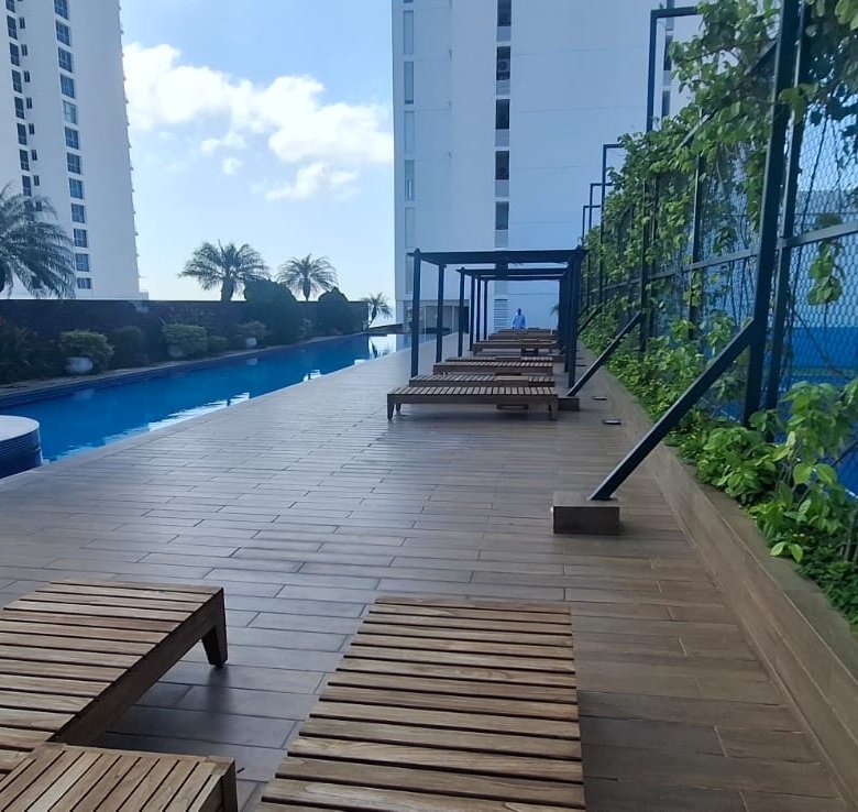 Av Balboa, Frente Al Mar: Rivage Hermoso Apartamento 2 Recamaras + 2 baños + 2 parking