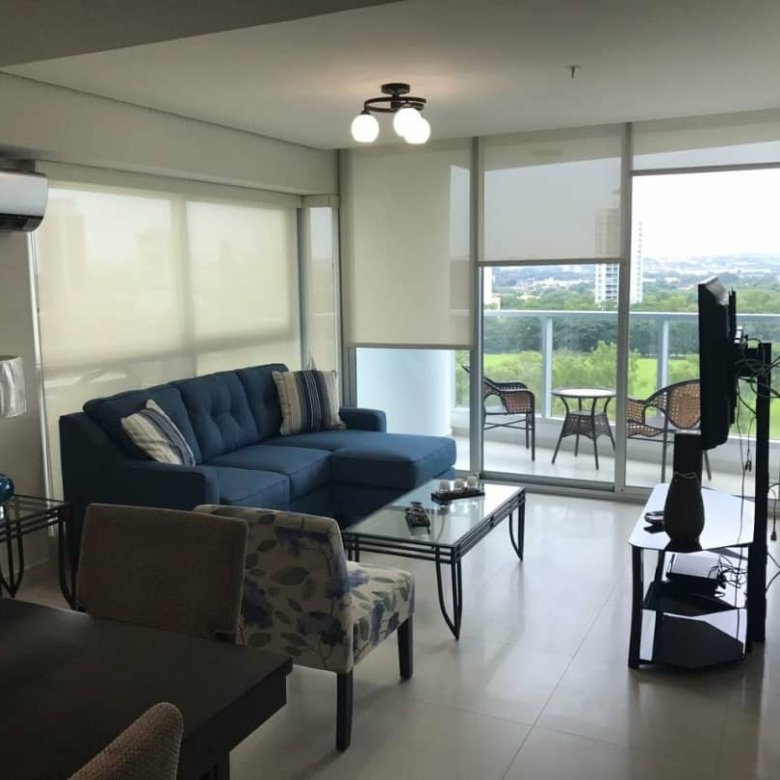 Costa del Este – Parkside: Apartamento Amoblado de 1 Recámara, Vista Al Parque