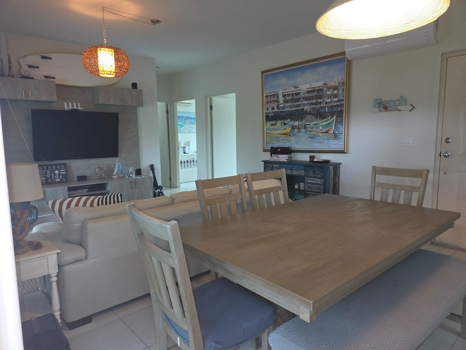 Playa Santa Clara, Bijao Frente a Campo de Golf y vista al Lago: Apartamento Amoblado de 3 habitaciones